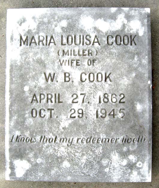 Maria Louisa Cook