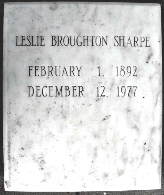 Leslie Broughton Sharpe