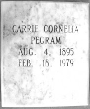 Carrie Cornelia Pegram