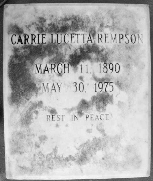 Carrie Lucetta (Lizette) Rempson