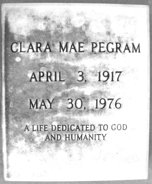 Clara Mae Pegram
