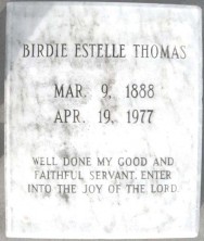Birdie Estelle Thomas