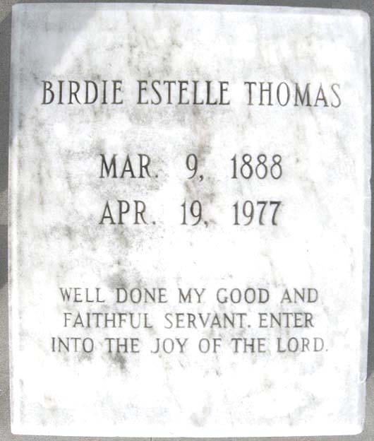 Birdie Estelle Thomas
