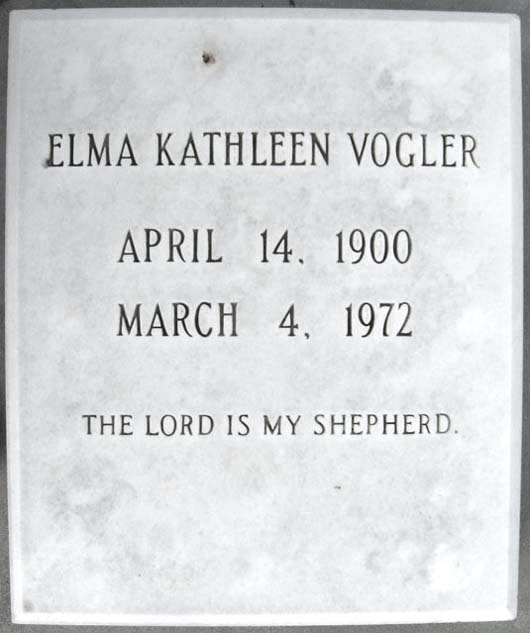 Elma Kathleen Vogler