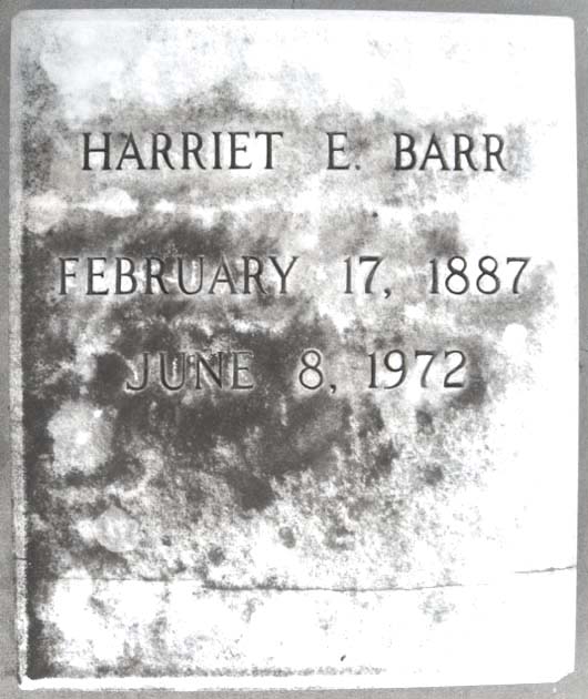 Harriet Elizabeth Barr