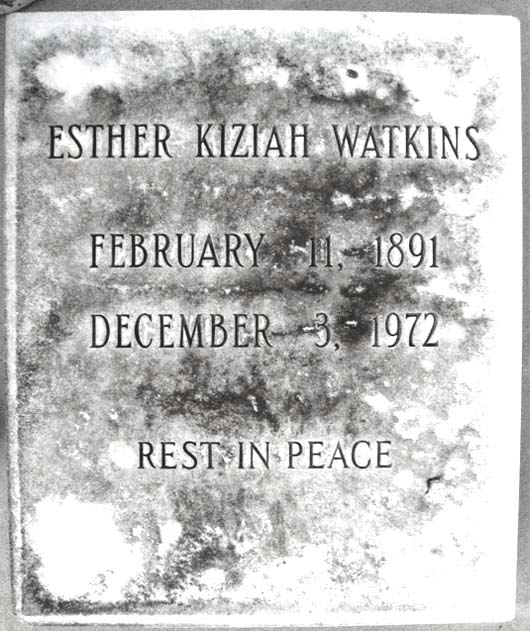 Esther Kiziah Watkins