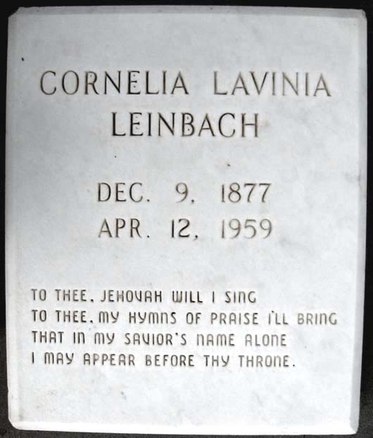 Cornelia Lavinia Leinbach