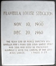 Flavella Louise Stockton
