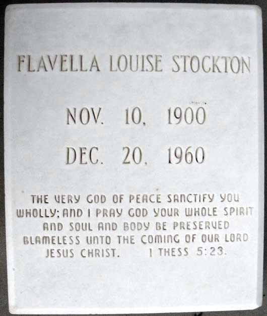 Flavella Louise Stockton