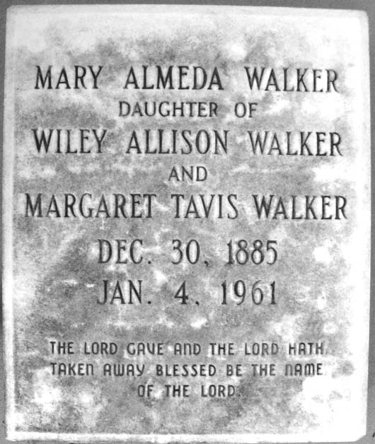 Mary Almeda Walker