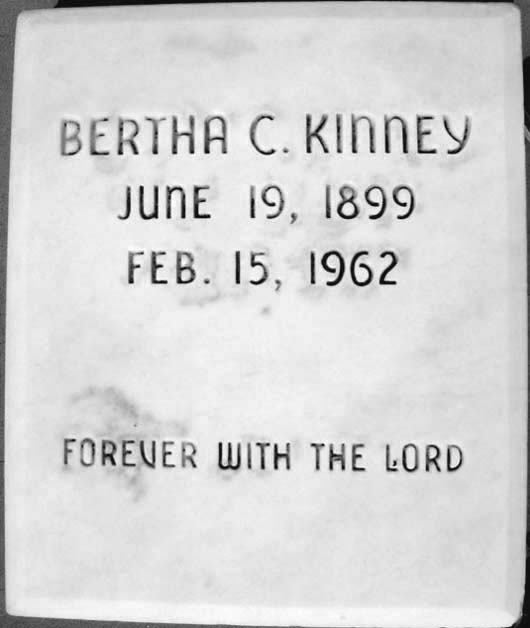 Bertha Carroll Kinney
