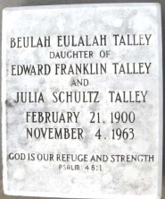 Beulah Eulalah Talley