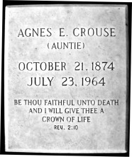 Agnes Elizabeth Crouse
