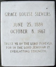 Grace Louise Siewers