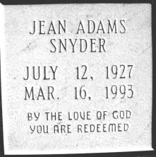 Jean Diane Snyder