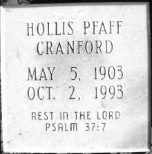 Hollis Treva Cranford