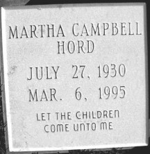 Martha  Hord