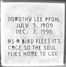 Dorothy Eleanor Pfohl