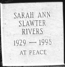 Sarah Ann Rivers