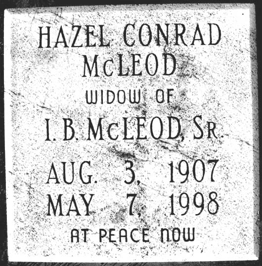 Hazel Thelma McLeod