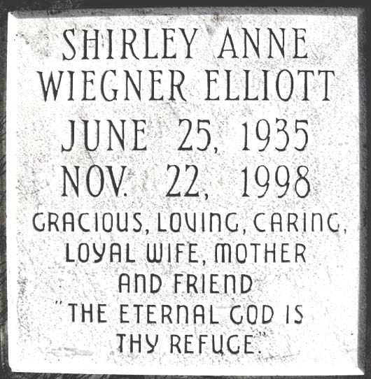 Shirley Anne Elliott