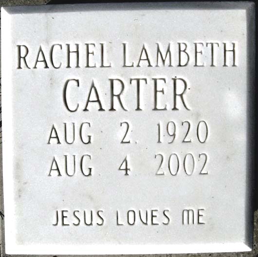 Rachel Carter