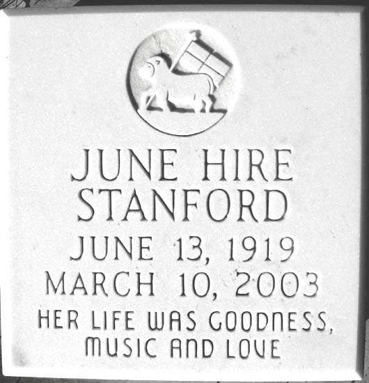 June Elizabeth Stanford