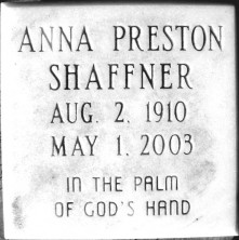 Anna Jackson Shaffner