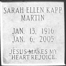 Sarah Ellen Martin