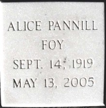 Alice Bethenia Foy
