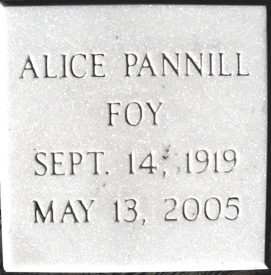 Alice Bethenia Foy