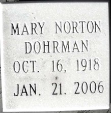 Mary Maria Dohrman