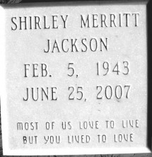 Shirley May Jackson