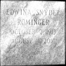 Edwina  Rominger