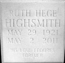Ruth Frances Highsmith
