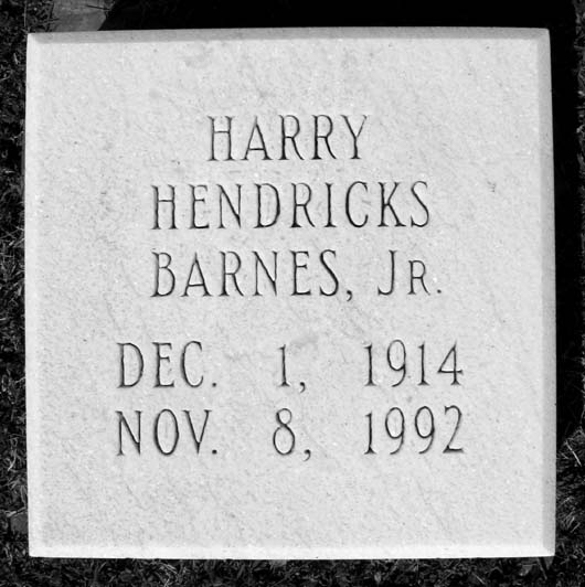 Harry Hendricks Barnes