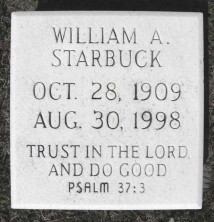 William Agurs Starbuck