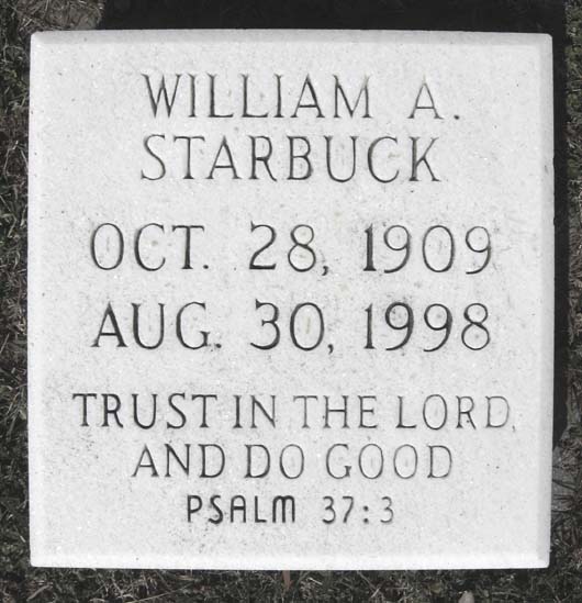 William Agurs Starbuck