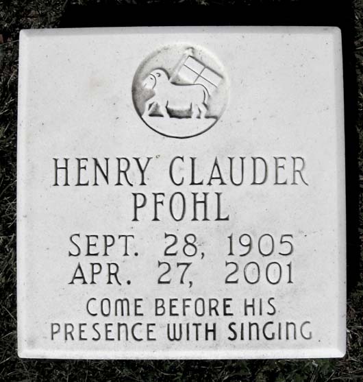 Henry Clauder Pfohl