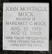 John Montague Mock