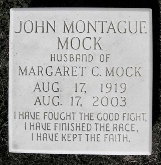 John Montague Mock
