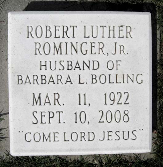 Robert Luther Rominger