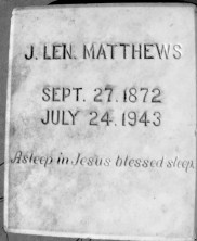 Joseph Leonard Matthews