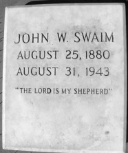 John William Swaim