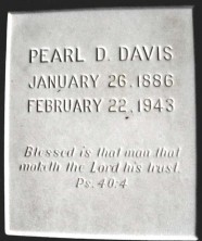 Pearl D. Davis