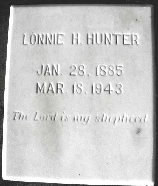 Lonnie Hampton Hunter