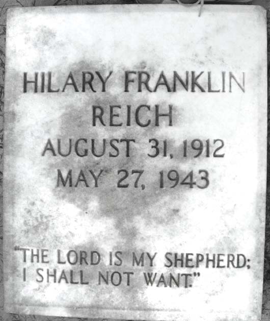 Hilary (Hilli) Franklin Reich