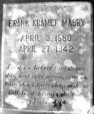 Frank Kramer Mabry