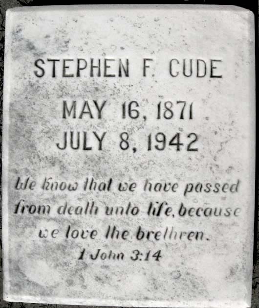 Stephen Francis Cude