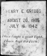 Henry Ernest Grubbs